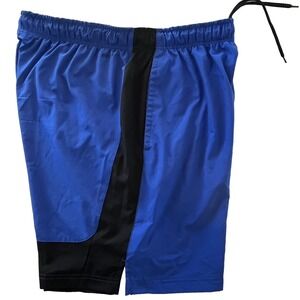Nike Royal Blue Workout Shorts with Pocket Mens XL Basketball‎ Pants 32 x 7.5